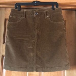 NWOT Gap corduroy skirt